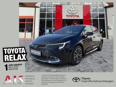 Gebraucht Toyota Corolla Team 140 PS (102 kW) 2023 Black mica / ink Limousine