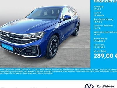 Second-hand VW Touareg R-line 231 CP (169 kW) 2025 Albastru SUV