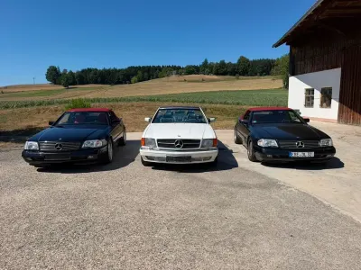 Gebraucht Mercedes 500 245 PS (180 kW) 1983 Weiß Cabrio