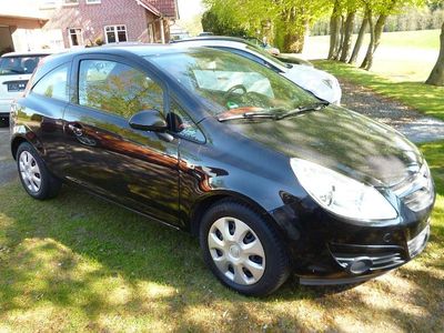 Gebraucht Opel Corsa Edition 60 PS (44 kW) 2008 Saphirschwarz mi2 Kleinwagen