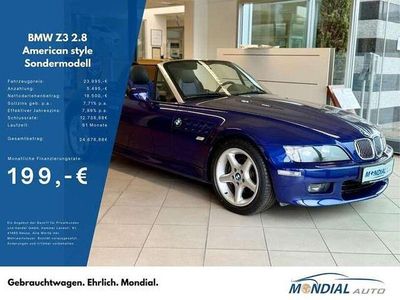 Gebraucht BMW Z3 Performance 193 PS (141 kW) 1999 Bmwvelvetblaumetallic Cabrio