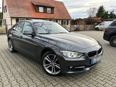 gebraucht BMW 320 d Sportline/Luxury-tüv-neu/hedup keylessgo/voll