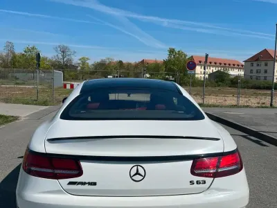 Usata Mercedes S63 AMG AMG 585 CV (430 kW) 2015 Bianco Coupé
