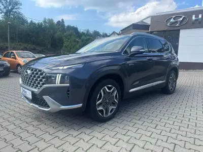 Gebraucht Hyundai Santa Fe Prime 265 PS (194 kW) 2021 Lagoon blue / mic SUV