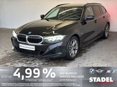 Schwarz Gebraucht 2022 BMW 320e Sport Line Kombi | 19.740 € (Guter Preis)