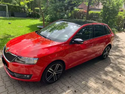 Używany Skoda Rapid Ambition 116 KM (85 kW) 2016 Czerwony Hatchback