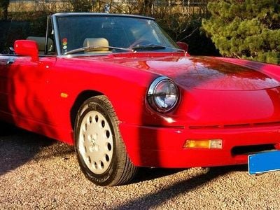 Gebraucht Alfa Romeo Spider 122 PS (89 kW) 1990 Rot Cabrio