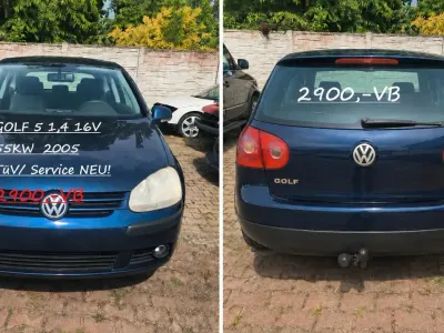 Gebraucht VW Golf IV 75 PS (55 kW) 2005 Blau Limousine