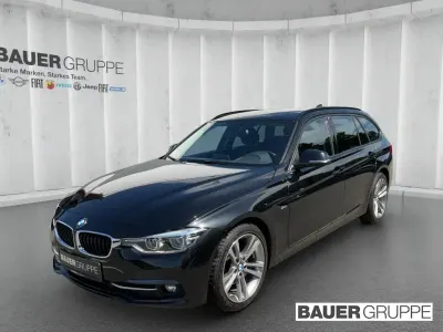 Gebraucht BMW 318 Sport Line 150 PS (110 kW) 2018 Schwarz Kombi