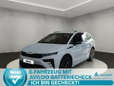 Gebraucht Skoda Enyaq iV 250 kW (340 PS) 2025 Moonweiß perleffekt SUV