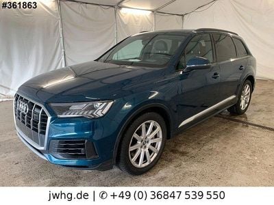 Second-hand Audi Q7 381 CP (280 kW) 2021 Albastru SUV