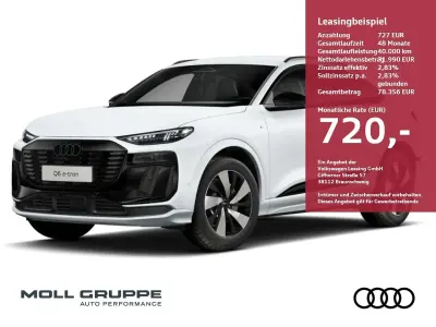 Neu Audi Q6 Sportback e-tron Business 225 kW (306 PS) 2026 Weiß SUV