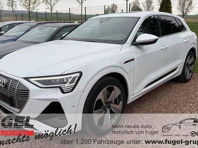 Usata Audi e-tron S-Line 300 kW (408 CV) 2022 Bianco SUV