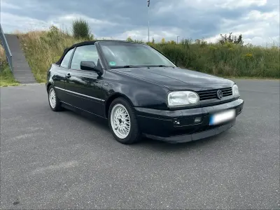 Gebraucht VW Golf Cabriolet GTI 116 PS (85 kW) 1994 Schwarz Cabrio