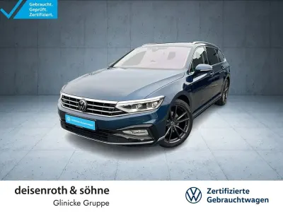 Brugt VW Passat Elegance 190 HK (139 kW) 2022 Blå Stationcar