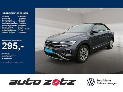 Occasion VW T-Roc Style 110 ch (80 kW) 2023 Noir SUV