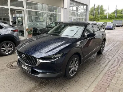 Gebraucht Mazda CX-30 Selection 186 PS (136 kW) 2022 Deep crystal blue (metallic) SUV