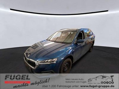 Gebraucht Skoda Octavia Clever 150 PS (110 kW) 2021 Lavablau metallic Kombi