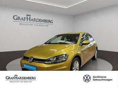 Gebraucht VW Golf VII Comfortline 116 PS (85 kW) 2017 Gelb Limousine