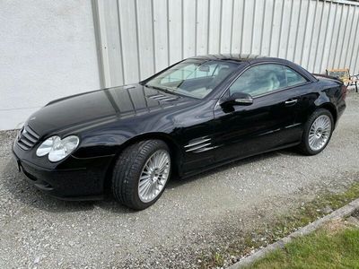 gebraucht Mercedes SL500 - Modell r230 schwarz