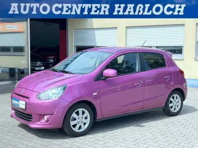 Gebraucht Mitsubishi Space Star 80 PS (58 kW) 2014 Violet Van / Kleinbus