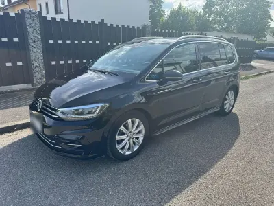 Gebraucht VW Touran Highline 190 PS (139 kW) 2017 Schwarz Van / Kleinbus