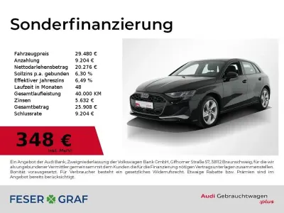 Gebraucht Audi A3 Ambiente 150 PS (110 kW) 2025 Mythosschwarz metallic Limousine