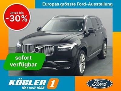 Gebraucht Volvo XC90 Business Edition 235 PS (172 kW) 2017 Onyx schwarz SUV