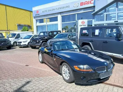 Gebraucht BMW Z4 Sport Line 170 PS (125 kW) 2004 Black sapphire metallic Cabrio