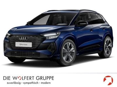 Gebraucht Audi Q4 e-tron Ambiente 150 kW (204 PS) 2022 Navarrablau metallic SUV