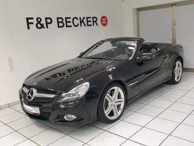 Gebraucht Mercedes SL350 315 PS (231 kW) 2011 Obsidianschwarz Cabrio