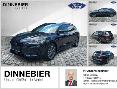 Gebraucht Ford Focus ST-Line 125 PS (91 kW) 2023 Schwarz (metallic) Kombi