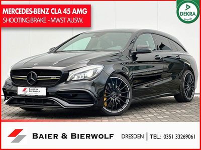 Gebraucht Mercedes CLA45 AMG Shooting Brake AMG 381 PS (280 kW) 2019 Kosmosschwarz  metalliclack Kombi