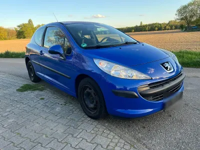 Gebraucht Peugeot 207 73 PS (53 kW) 2006 Blau Kleinwagen
