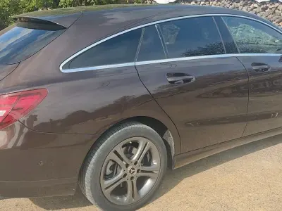 Gebraucht Mercedes CLA250 Shooting Brake 224 PS (164 kW) 2018 Braun Kombi