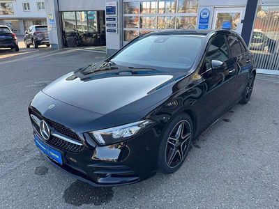 Gebraucht Mercedes A200 163 PS (119 kW) 2018 Kosmosschwarz  metalliclack Kleinwagen