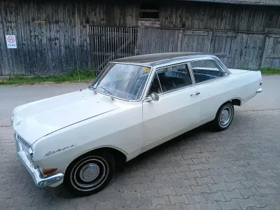 Używany Opel Rekord 60 KM (44 kW) 1963 Biały Sedan/Limuzyna
