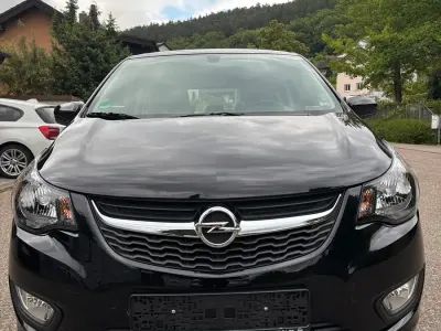 Używany Opel Karl Excite 75 KM (55 kW) 2017 Czarny Hatchback