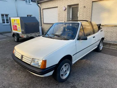 Gebraucht Peugeot 205 60 PS (44 kW) 1990 Weiß Cabrio