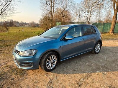 Usata VW Golf VII LOUNGE 110 CV (80 kW) 2015 Blu Berlina