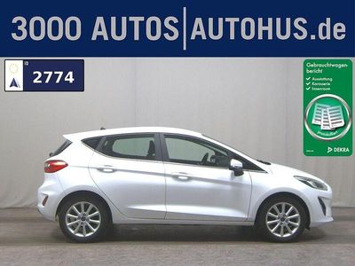 Gebraucht Ford Fiesta Titanium 102 PS (75 kW) 2018 Weiss Kleinwagen