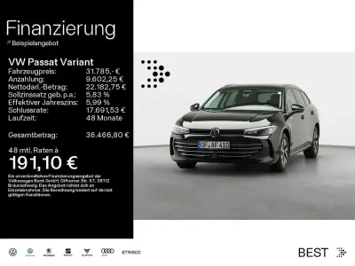 Używany VW Passat Business 150 KM (110 kW) 2024 Czarny Sedan/Limuzyna