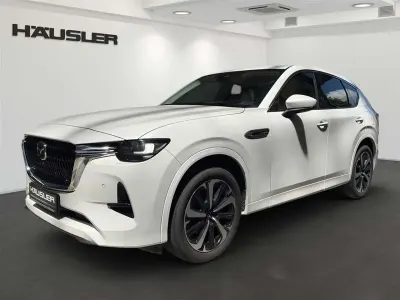 Gebraucht Mazda CX-60 254 PS (186 kW) 2023 Rhodium white (51k) SUV