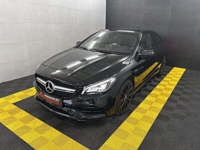 Gebraucht Mercedes CLA45 AMG Shooting Brake AMG 381 PS (280 kW) 2019 Kosmosschwarz  metalliclack Kombi