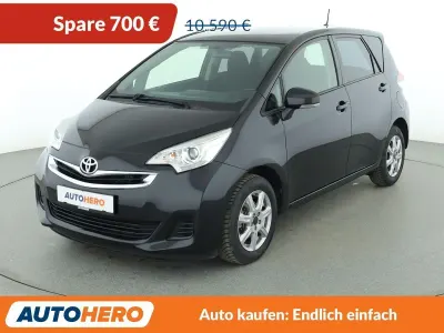 Gebraucht Toyota Verso-S Life 99 PS (72 kW) 2015 Schwarz Van / Kleinbus