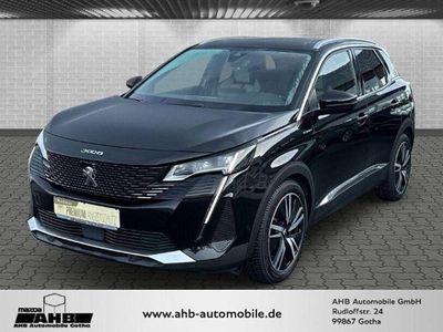 Gebraucht Peugeot 3008 GT 200 PS (147 kW) 2021 Lackierung schwarz perla nera\/metallic klarlack SUV