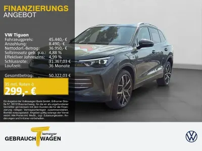 Usata VW Tiguan Elegance 204 CV (150 kW) 2025 Verde SUV