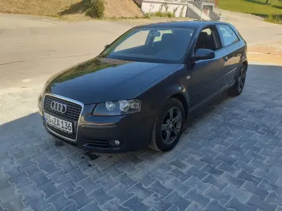 Gebraucht Audi A3 Attraction 125 PS (91 kW) 2008 Schwarz Kleinwagen