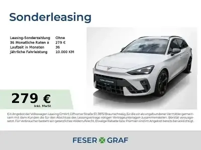 Gebraucht Cupra Leon 150 PS (110 kW) 2025 Glacial weiß metallic Kombi