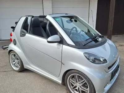 Gebraucht Smart ForTwo Cabrio 101 PS (74 kW) 2011 Grau Cabrio